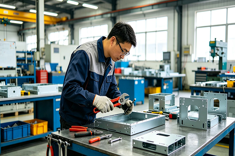 Verifying assembled parts against the position callout